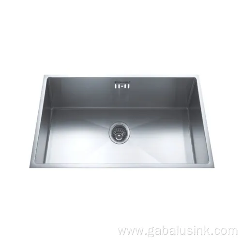 SUS304 Stainless Steel Single Bowl Handmade Kitchen Sink